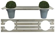 421292 Esschert Design Planter Bench 180 cm NG71