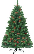 Árvore de Natal artificial com luzes LED 200cm