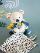 Yoca, o coala - boneco-doudou 15 cm - DOUDOU ET COMPAGNIE azul