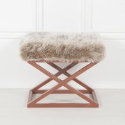 Pouffe Capraz – Copper – 50x42x40 cm