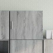 vidaXL Armário parede 45x42,5x40 cm derivados de madeira cinza sonoma