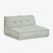 Sofá Central Para Sofá Modular Em Algodão Dhel Celadon Mousse - Sklum