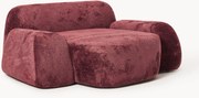Poltrona XL em teddy-bouclé Wolke