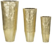 P/VASOS GOLDELY TRIS CM Ø 50,8X114,9-40X92,7-29,8X70,5