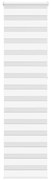 vidaXL Cortina de zebra 60x230 cm largura do tecido 55,9 cm poliéster