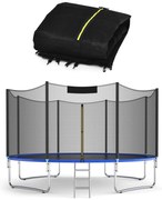 Rede de proteção de substituição para trampolim com zíper - 12 pés