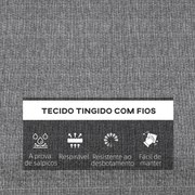 Conjunto de Jardim – Modelo Como – Vime Sintético – Castanho