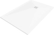 Mexen Stone+ base de duche retangular em compósito 120 x 100 cm, branco, cobertura branca - 44101012-W