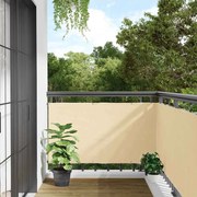 Tela de privacidade para varanda 700x120 cm PVC creme