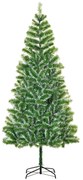 Árvore de Natal Artificial 210cm com 968 Ramos e Suporte de Metal Árvo