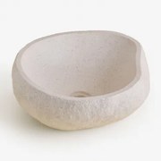 Lavabo Em Cimento Fedro Branco - Sklum