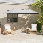 vidaXL Guarda-sol de Jardim Areia 380 x 196 x 235 cm