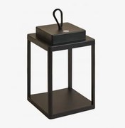 Lâmpada De Mesa Led Sem Fio Para Exterior Em Alumínio Xolara Preto - Sklum