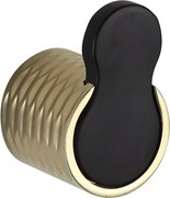 Mexen Base gancho para toalha, preto/ouro - 7088235-57