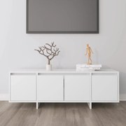 Móvel de TV 120x30x40,5 cm aglomerado branco