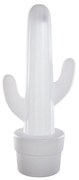Candeeiro de chão para exterior branco com LED IP65 - Kaktus Moderno