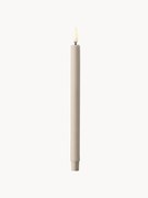 Velas de jantar LED Stoff Nagel, conjunto de 2