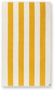 100x170 cm - Toalha de praia 100% algodão com 420 gr./m2: Amarelo