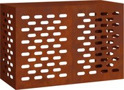 vidaXL Capa de Ar Condicionado Ferro Enferrujado 90 x 40 x 60 cm