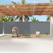 vidaXL Toldo lateral retrátil 220x1200 cm antracite