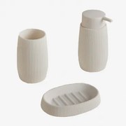 Conjunto De Banho Aristide Branco - Sklum