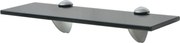 vidaXL Prateleira flutuante vidro 30x10 cm 8 mm