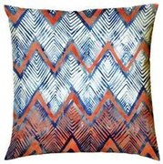 Almofada decorativa para sofá 45x45 cm - Almofada Chevron de Lasa Home: Azul