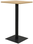 vidaXL Mesa bistrô 78,5x78,5x107 cm cor carvalho