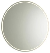 Espelho de casa de banho moderno 80 cm com LED e dimmer tátil - Sebas