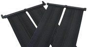 vidaXL Painéis aquecedores solares de piscina 2 pcs 80x310 cm