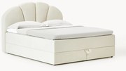 Cama boxspring com espaço de arrumação Romia
