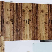 vidaXL Armário de Cozinha Madeira antiga 80 x 31 x 100 cm