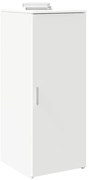 vidaXL Armário de arrumação 40x45x103,5 cm derivados de madeira branco