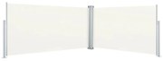 vidaXL Toldo lateral retrátil 160x600 cm cor creme