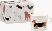 Caneca pintada à mão Corgi