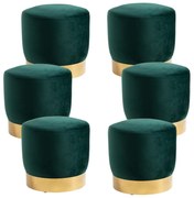 Pack 6 Bancos Tassel - Verde