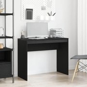 vidaXL Secretária 90x40x72 cm derivados de madeira carvalho preto