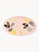 Travessa em dolomite pintado à mão De La Mer