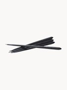 Velas finas compridas Stoff Nagel, conjunto de 6