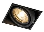 Foco embutido inteligente preto incl. Wifi GU10 Trimless - Oneon 1