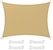 Toldo de sombra para jardim e varanda | SONGMICS | amarelo | GSS34EYV1.