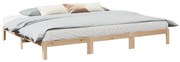 vidaXL Estrutura de cama familiar sem colchão 270x200 cm