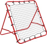 vidaXL Rede de ressalto para futebol ajustável 100 x 100 cm