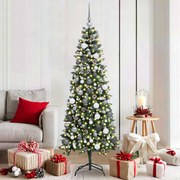vidaXL Árvore de Natal Artificial Verde 180 cm PVC