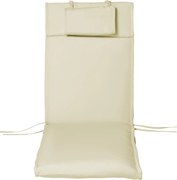 Outsunny Almofada Espreguiçadeira Colchão Suave Dobrável Conforto Jardim Terraço 198x53x5 cm Cinza | Aosom Portugal