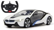 Carro telecomandado BMW I8 1:14 2,4GHz Branco