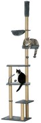 PawHut Arranhador para Gatos do Solo ao Teto de 230-250 cm Arranhador