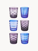 Copos Cobalt, conjunto de 6