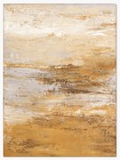 Quadro em tela artesanal com moldura em madeira Hydrate