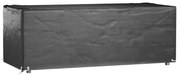 vidaXL Capa p/ mobiliário de jardim 8 ilhós 192x82x65 cm retangular